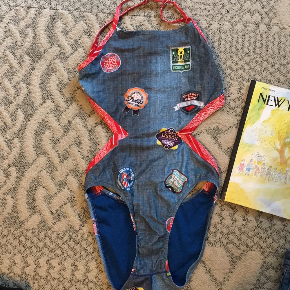 Speedo swimsuit, super cute!
